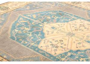 Tappeto Zigler Fine Stilizzato Azzurro Grigio 248x290 Cm