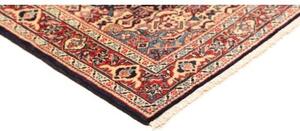 Tappeto Sarough Stilizzato Blu Scuro Rosso Mattone 105x144 Cm