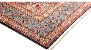 Tappeto Moud Stilizzato Rosso Scuro Blu Polvere 225x320 Cm