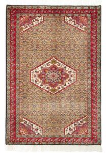 Tappeto Ardabil Stilizzato Rosso Beige 72x105 Cm