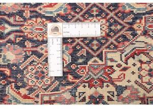 Tappeto Sarough Stilizzato Blu Scuro Rosso Mattone 105x144 Cm