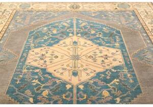Tappeto Zigler Fine Stilizzato Azzurro Grigio 248x290 Cm