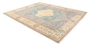 Tappeto Zigler Fine Stilizzato Azzurro Grigio 248x290 Cm