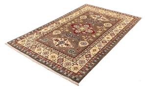 Tappeto Kazak Washed Stilizzato Marrone Avorio 121x193 Cm