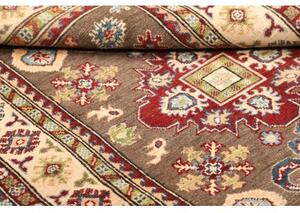 Tappeto Kazak Washed Stilizzato Marrone Avorio 121x193 Cm