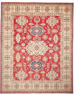 Tappeto Kazak Stilizzato Rosso Avorio 247x308 Cm