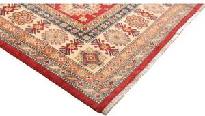 Tappeto Kazak Geometrico Rosso Avorio 273x360 Cm