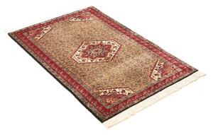 Tappeto Ardabil Stilizzato Rosso Beige 72x105 Cm