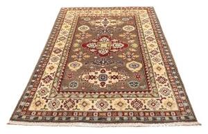 Tappeto Kazak Washed Stilizzato Marrone Avorio 121x193 Cm