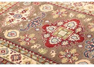 Tappeto Kazak Washed Stilizzato Marrone Avorio 121x193 Cm