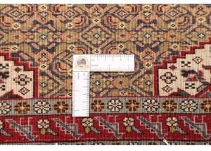 Tappeto Ardabil Stilizzato Rosso Beige 72x105 Cm
