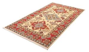 Tappeto Kazak Stilizzato Rosso Avorio 118x192 Cm