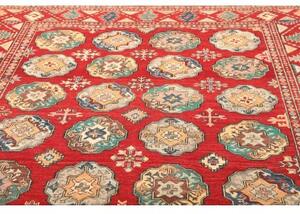 Tappeto Zigler Stilizzato Rosso Azzurro 201x293 Cm