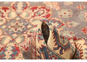 Tappeto Kazak Washed Stilizzato Grigio Rosso 200x305 Cm