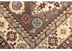 Tappeto Kazak Washed Stilizzato Marrone Avorio 119x187 Cm