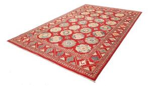 Tappeto Zigler Stilizzato Rosso Azzurro 201x293 Cm