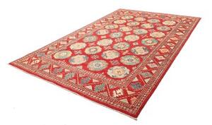 Tappeto Zigler Stilizzato Rosso Azzurro 201x293 Cm