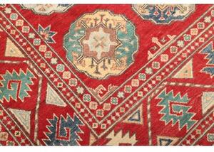 Tappeto Zigler Stilizzato Rosso Azzurro 201x293 Cm