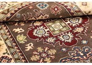 Tappeto Kazak Washed Stilizzato Marrone Avorio 119x187 Cm