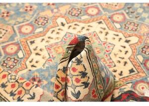 Tappeto Kazak Washed Stilizzato Blu Beige 153x197 Cm