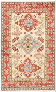 Tappeto Kazak Stilizzato Rosso Avorio 118x192 Cm
