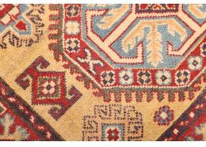 Tappeto Kazak Washed Stilizzato Becco Di Corda Rosso Mattone 100x153 Cm