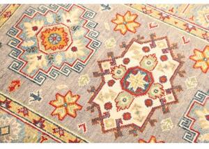 Tappeto Kazak Washed Geometrico Grigio Azzurro 83x125 Cm
