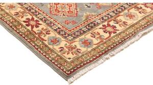 Tappeto Kazak Stilizzato Grigio Beige 116x186 Cm
