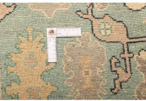 Tappeto Zigler Stilizzato Verde Acqua Crema 167x239 Cm