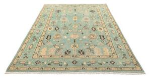 Tappeto Zigler Stilizzato Verde Acqua Crema 167x239 Cm