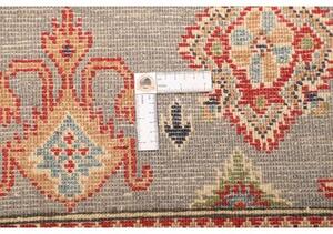 Tappeto Kazak Stilizzato Grigio Beige 116x186 Cm
