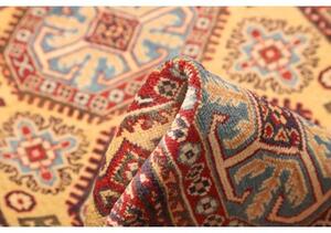 Tappeto Kazak Washed Stilizzato Becco Di Corda Rosso Mattone 100x153 Cm