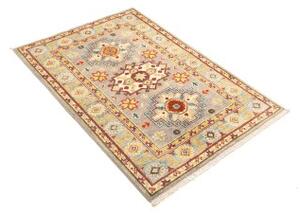 Tappeto Kazak Washed Geometrico Grigio Azzurro 83x125 Cm