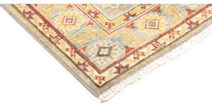 Tappeto Kazak Washed Geometrico Grigio Azzurro 83x125 Cm