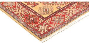Tappeto Kazak Washed Stilizzato Becco Di Corda Rosso Mattone 100x153 Cm