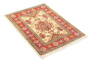 Tappeto Kazak Stilizzato Avorio Rosso 65x85 Cm