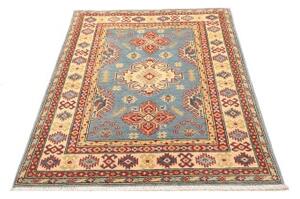 Tappeto Kazak Stilizzato Azzurro Beige 99x148 Cm