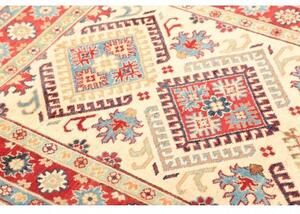 Tappeto Kazak Stilizzato Avorio Rosso Mattone 101x152 Cm