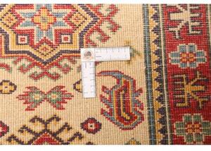Tappeto Kazak Stilizzato Avorio Rosso 65x85 Cm