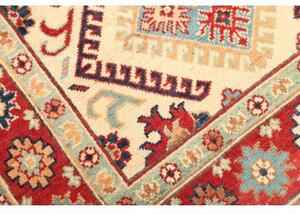 Tappeto Kazak Stilizzato Avorio Rosso Mattone 101x152 Cm