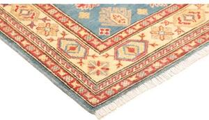 Tappeto Kazak Stilizzato Azzurro Rosso 98x150 Cm