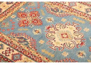 Tappeto Kazak Stilizzato Azzurro Beige 99x148 Cm