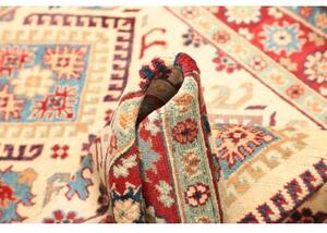 Tappeto Kazak Stilizzato Avorio Rosso Mattone 101x152 Cm