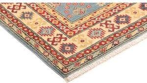 Tappeto Kazak Stilizzato Azzurro Beige 99x148 Cm