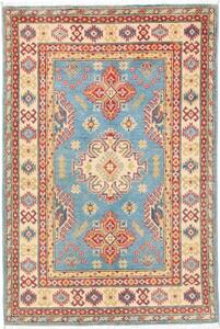 Tappeto Kazak Stilizzato Azzurro Beige 99x148 Cm