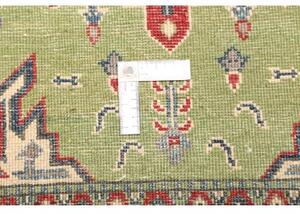 Tappeto Kazak Washed Stilizzato Verde Rosso 97x152 Cm