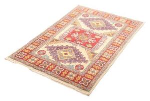 Tappeto Kazak Geometrico Avorio Rosso 84x120 Cm