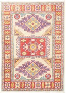 Tappeto Kazak Geometrico Avorio Rosso 84x120 Cm