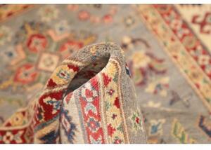 Tappeto Kazak Stilizzato Grigio Beige 96x147 Cm