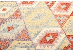 Tappeto Kilim Geometrico Multicolore 198x298 Cm